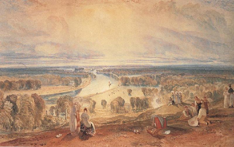 J.M.W. Turner Richmond Hill china oil painting image